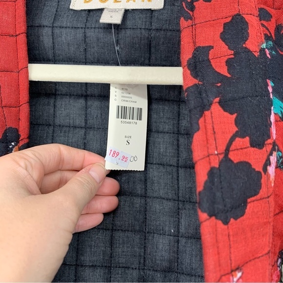 NEW Anthropologie Dolan Quilted Patchwork Jacket Size S - Picture 2 of 7